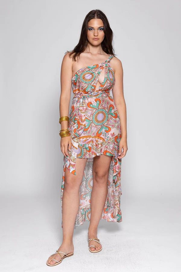 Indiana Saint Barth - Blush Pink Mini Dress