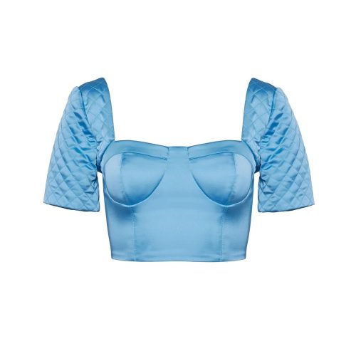 Imani Silk Corset Top