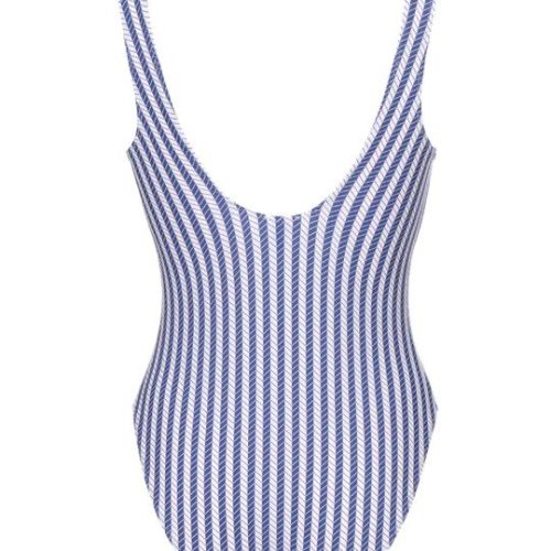 Striped Colorful Swimsuit