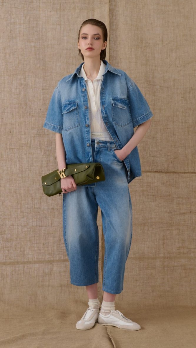 Classic Denim One Size Shirt