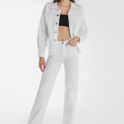 Christine Denim – White Denim