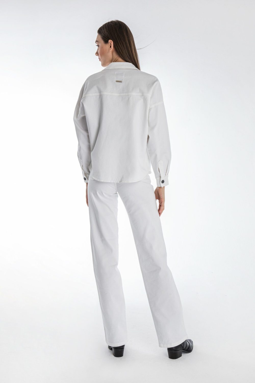 Christine Denim – White Denim