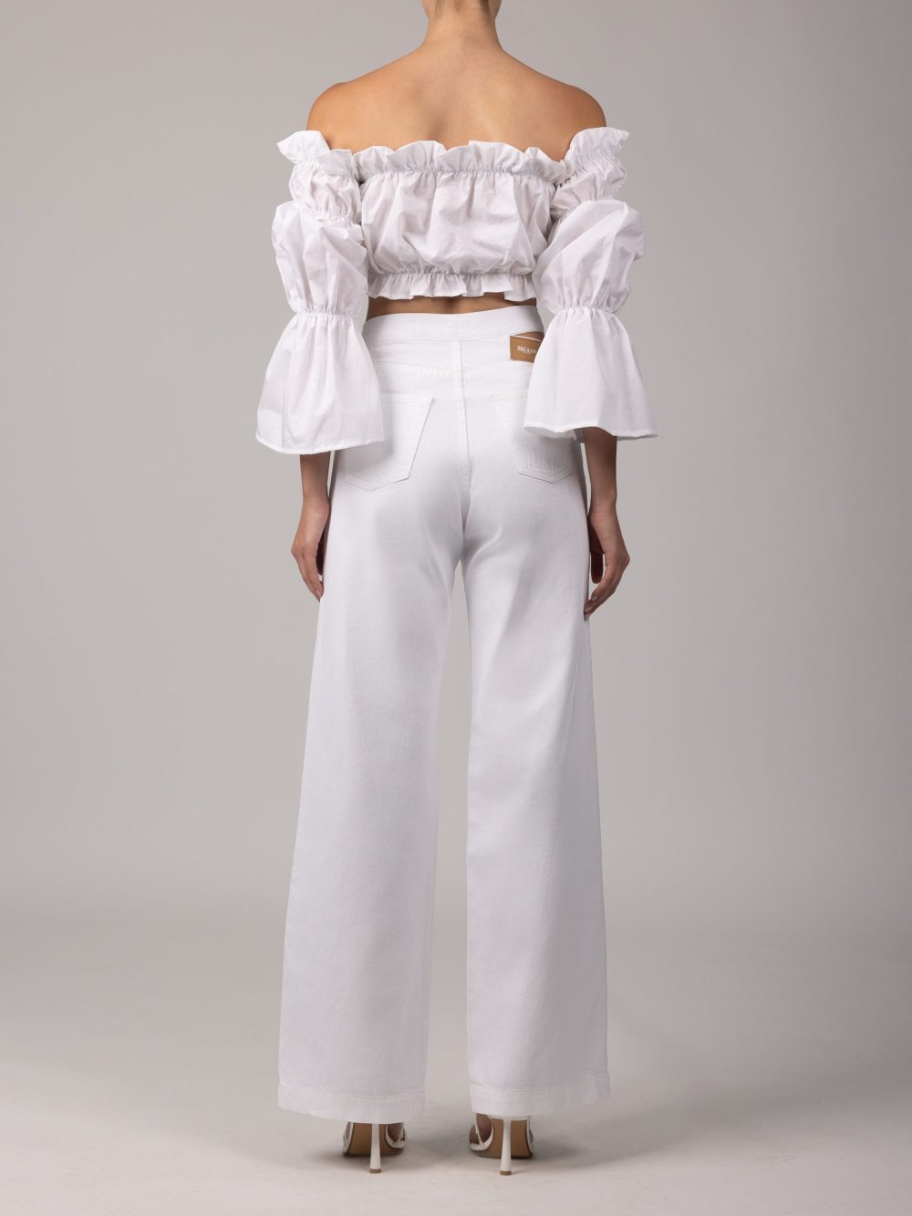 Bella Wide Leg White