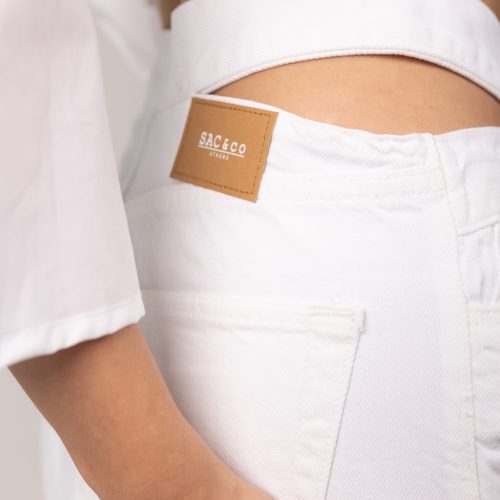 Bella Wide Leg White