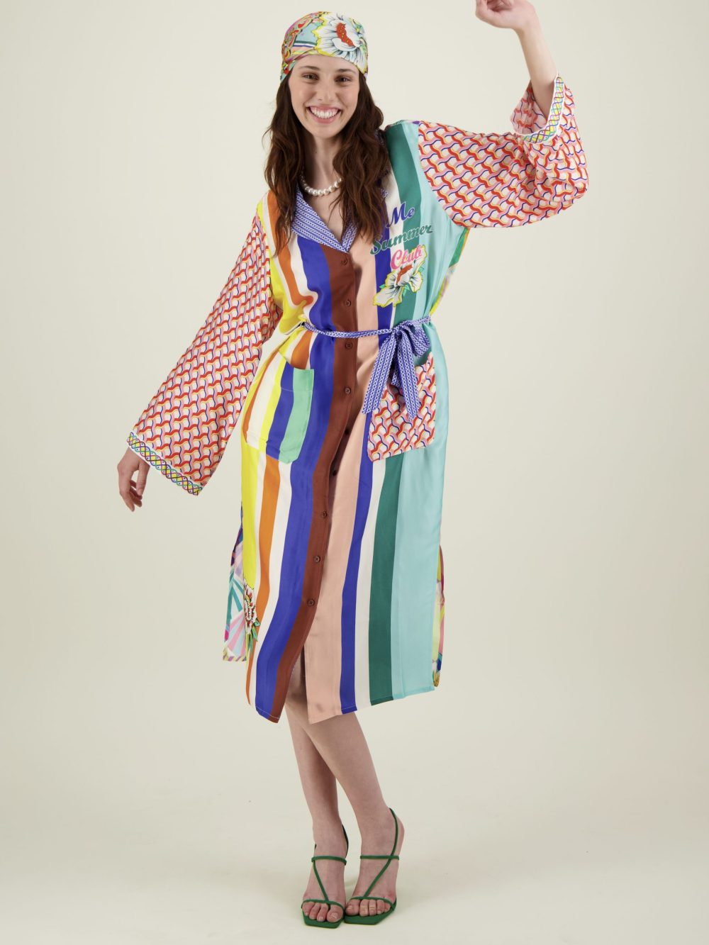 Nova Kimono Dress-Artisan