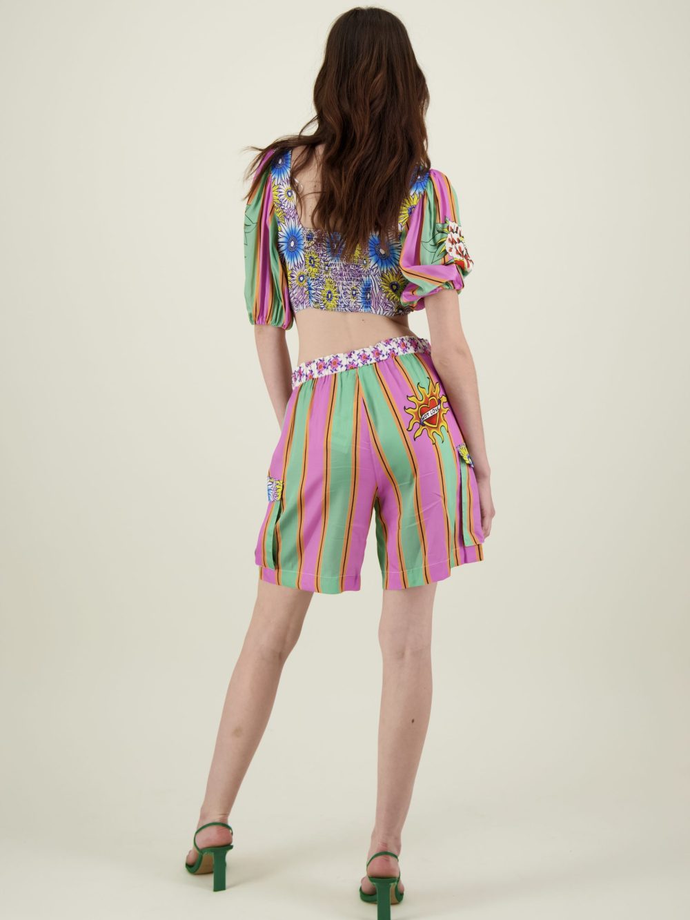 Hailey Cargo Barmuda Shorts-Artisan