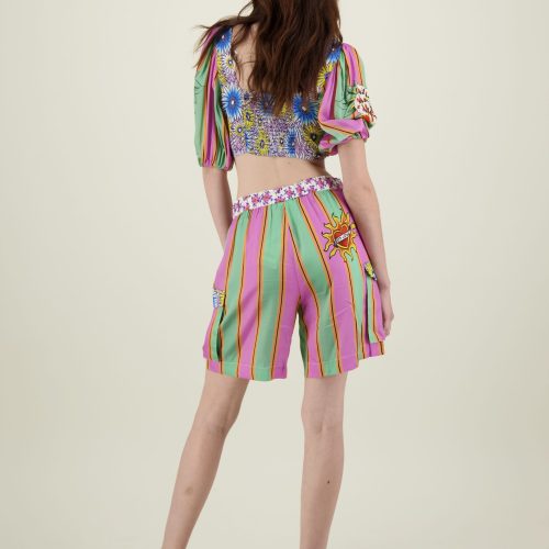 Hailey Cargo Barmuda Shorts-Artisan