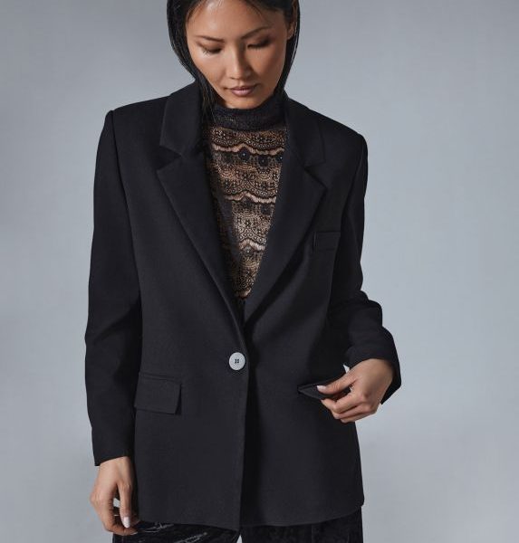 Mia Blazer Black