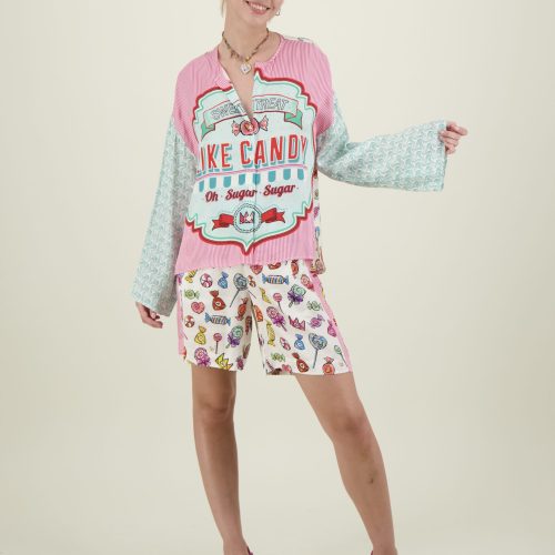 Eleanor Bermuda Shorts  Candy