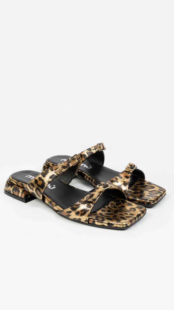 Leopard Print Sandals