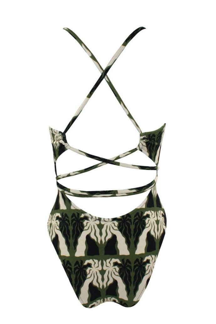 Camo Palms One-piece Swimsuit