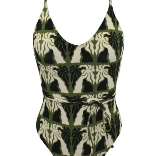 Camo Palms One-piece Swimsuit