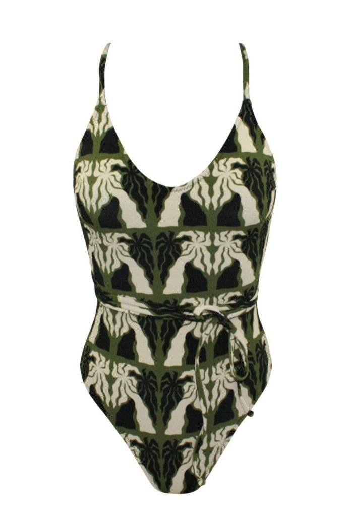 Camo Palms One-piece Swimsuit