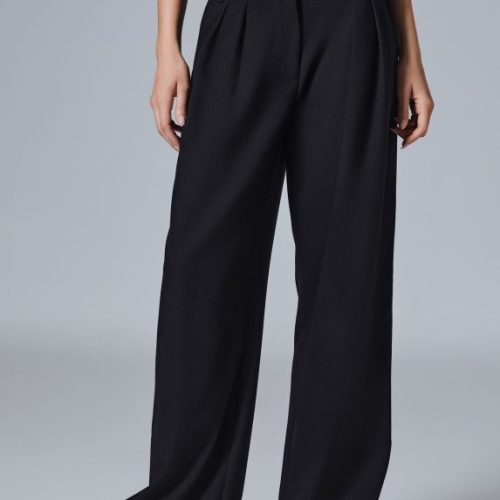 Gwen Belted Pants Black