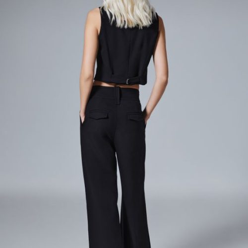 Gwen Belted Pants Black