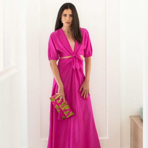 Pink Maxi Dress