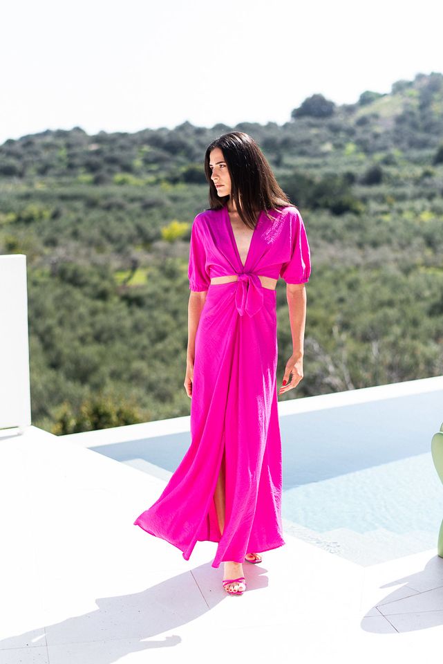 Pink Maxi Dress