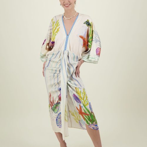 Sophia Kimono Dress-Magic