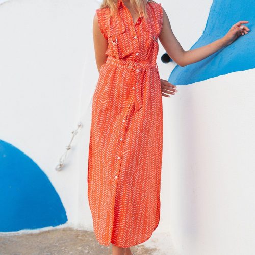 poppy-3_f202a5cd-57c3-4d01-b2f3-21986a0da75f_5000x Aela Midi Dress - Military Corral