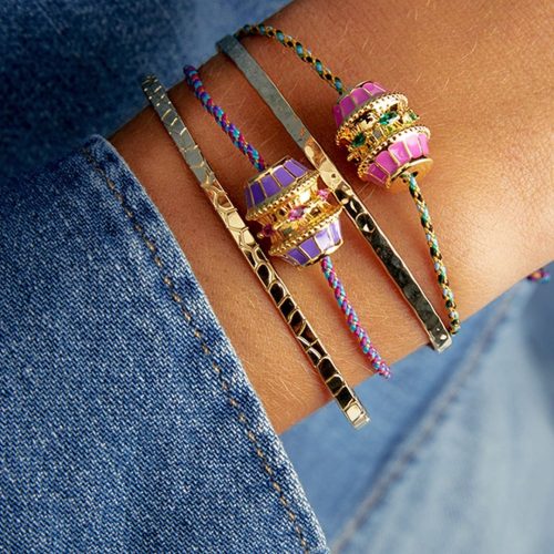 Fuchsia  Talisman Bracelet