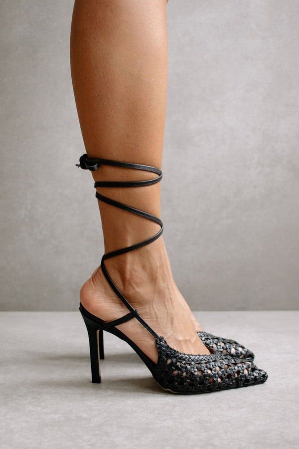 Sandstorm Black Sandal