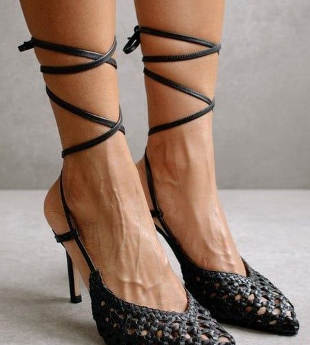 Sandstorm Black Sandal