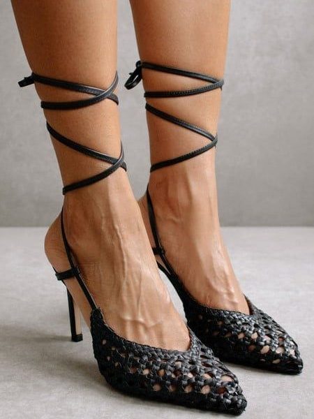 Sandstorm Black Sandal