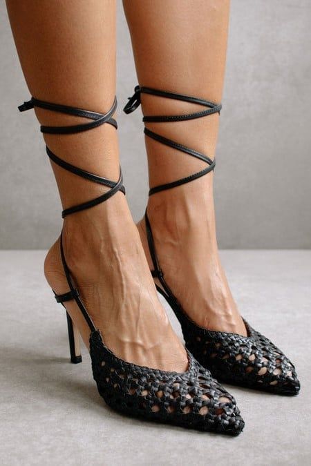 Sandstorm Black Sandal