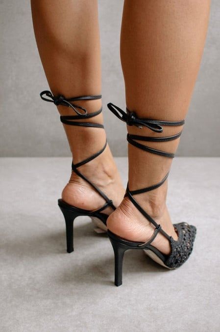 Sandstorm Black Sandal