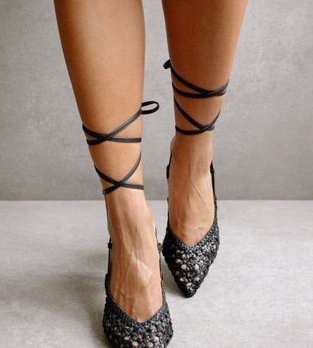 Sandstorm Black Sandal