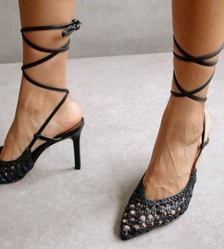 Sandstorm Black Sandal