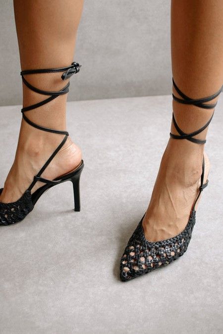 Sandstorm Black Sandal