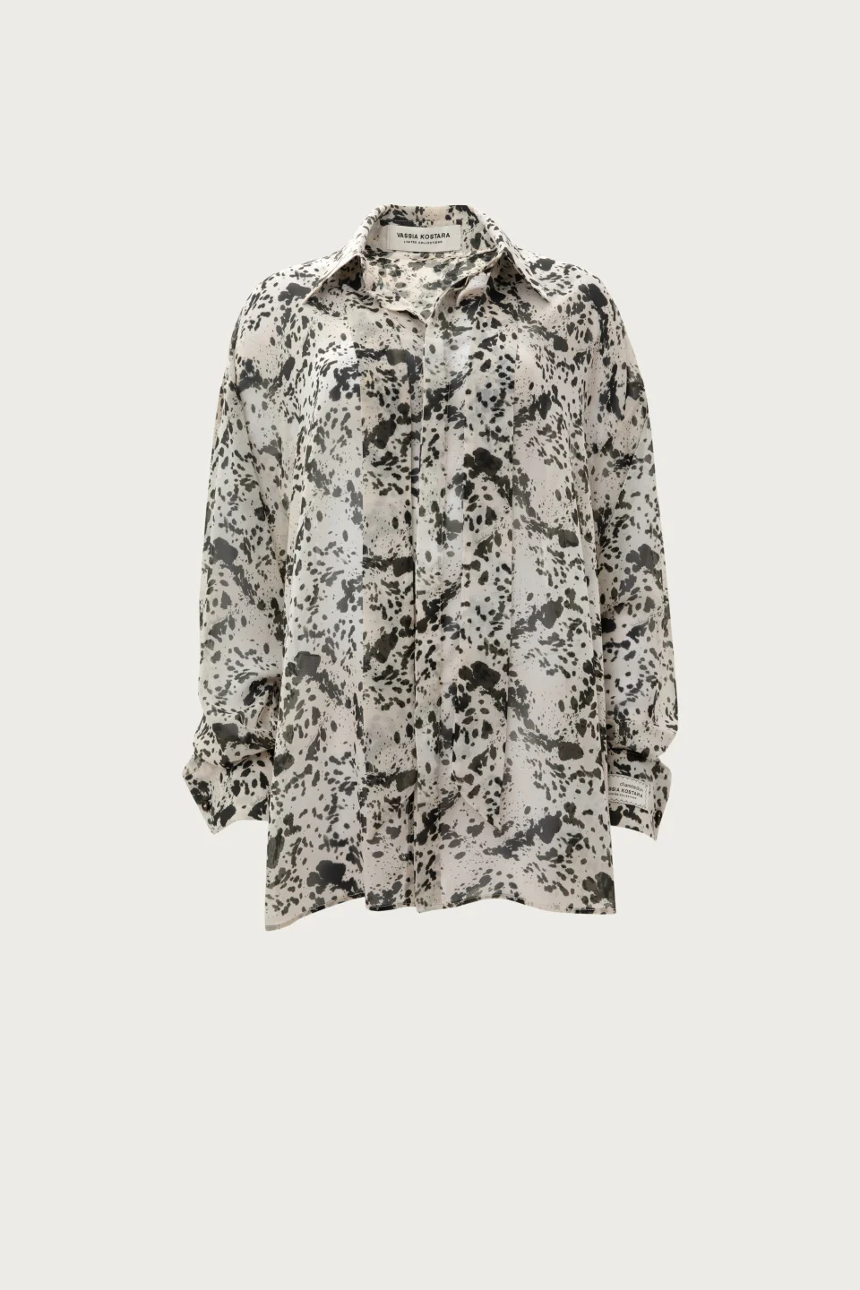 One Size Shirt with Animal Print