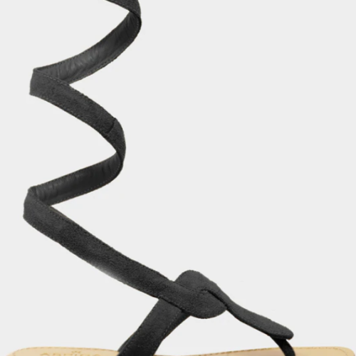 Cobra Suede Sandals