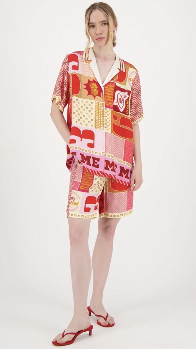 Lucky Me Eleanor Bermuda  Shorts