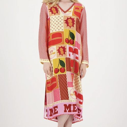 Lucky Me Violet T-Dress