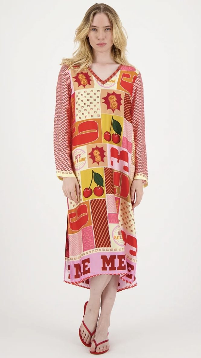 Lucky Me Violet T-Dress