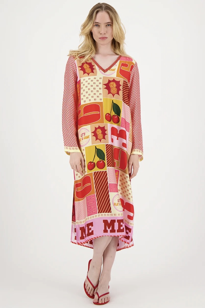 Lucky Me Violet T-Dress