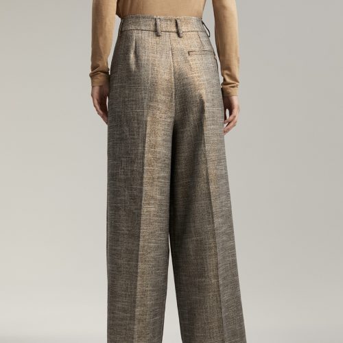 Wide Leg Check pants