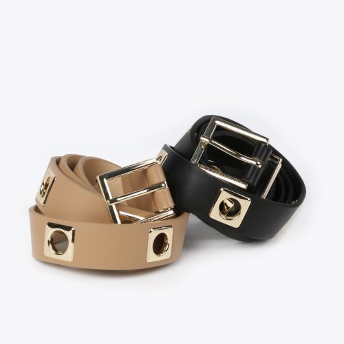 Camel Metal Piece Belt