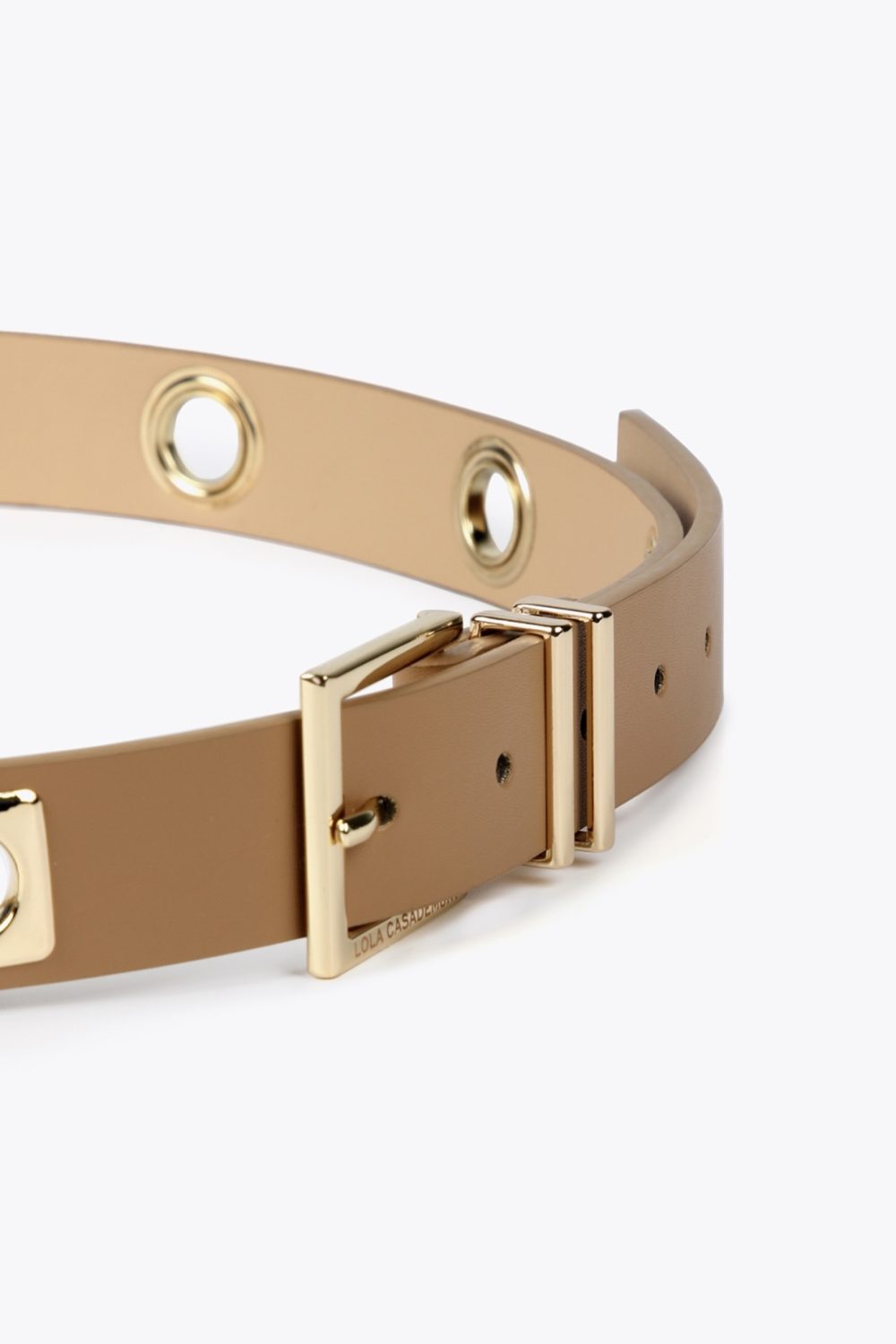 Camel Metal Piece Belt
