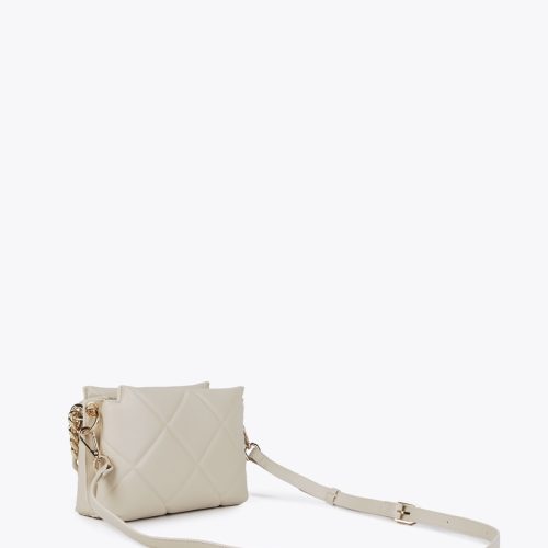 Padded Crossbody Ecru Bag