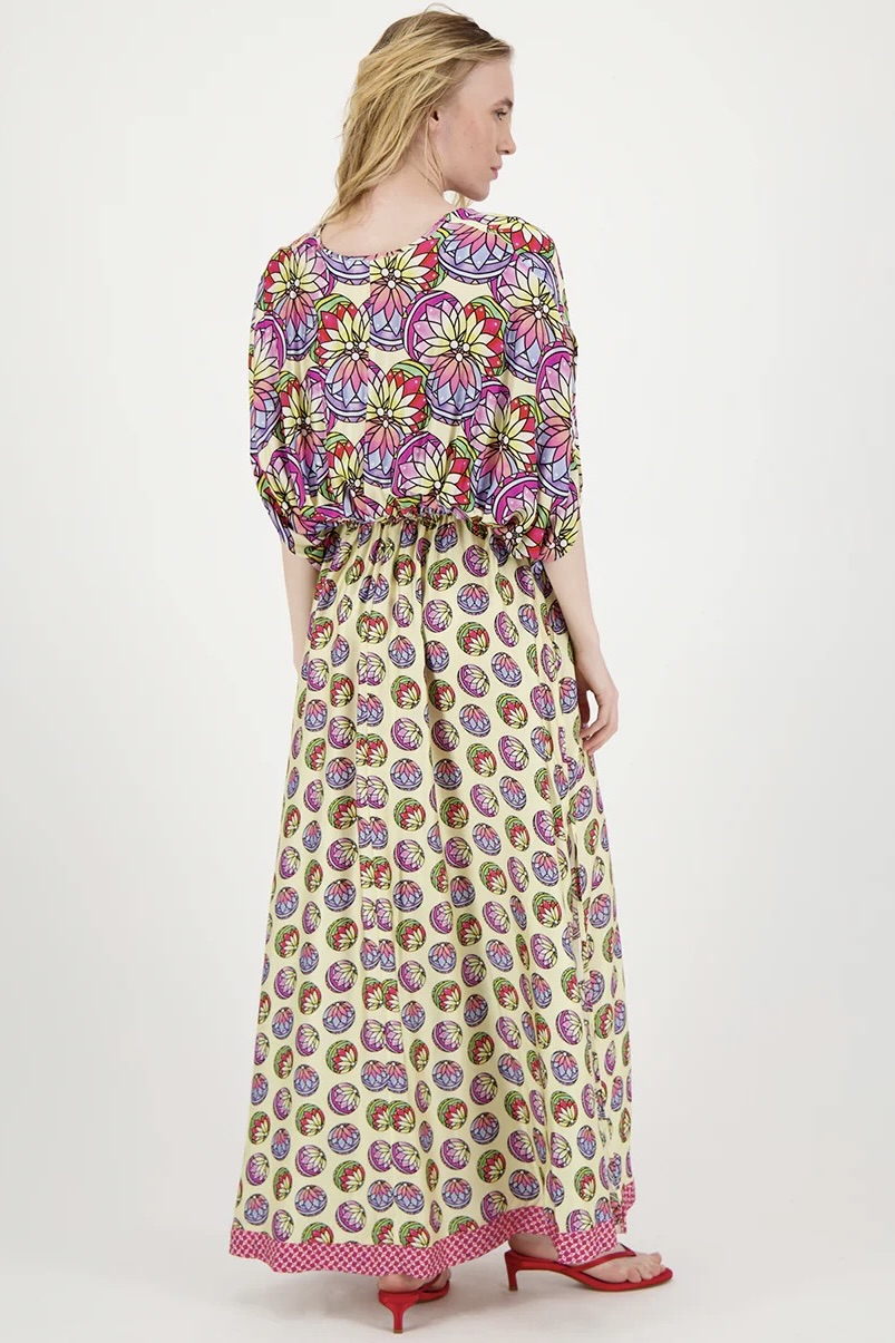 Lucky Me Rose Kaftan Dress