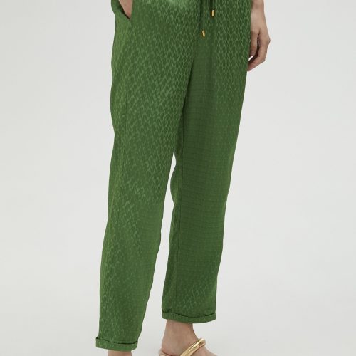 Flowing Jacquard Blazer