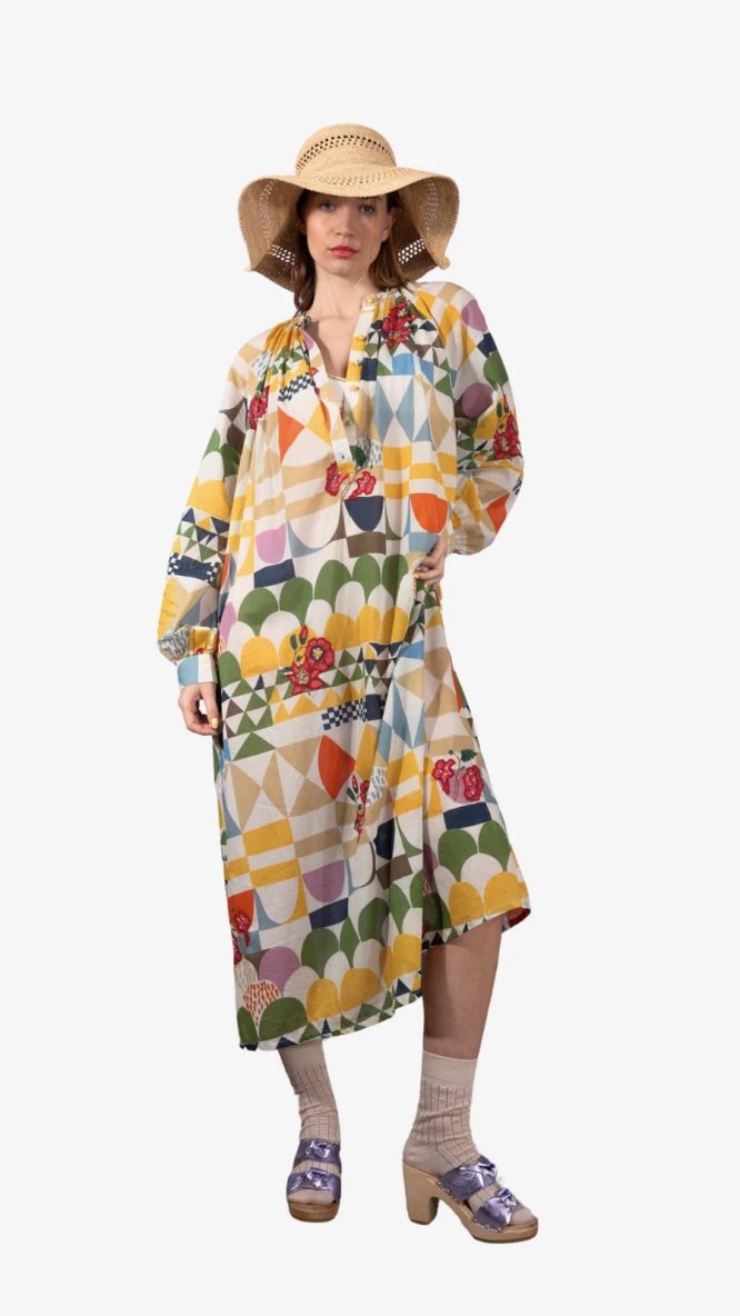 LAKSHMI SEVENTIES PATTERN DRESS