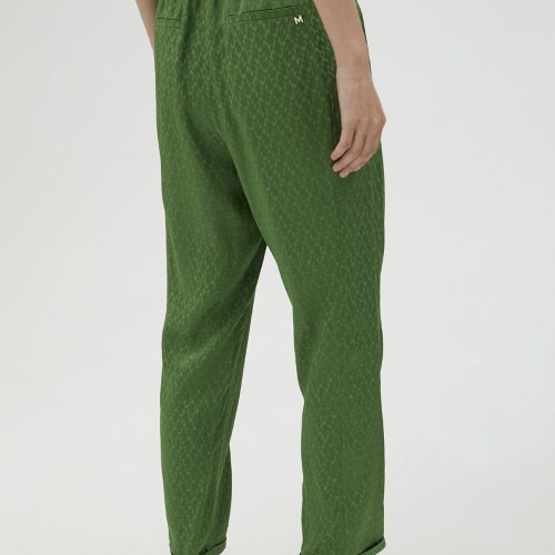 Flowing Jacquard Blazer