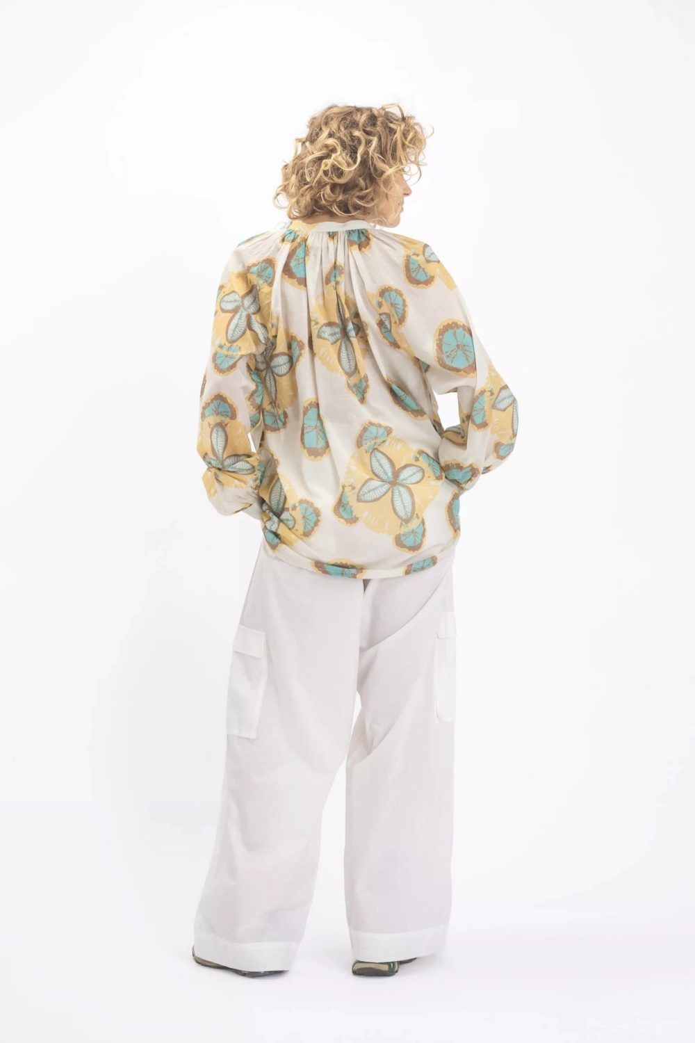 εικόνα-13 VISHNU PASTEL FLORAL PRINT BLOUSE