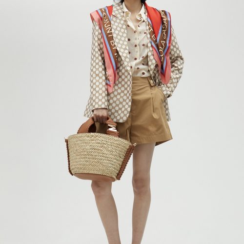 Camel Bermuda Shorts