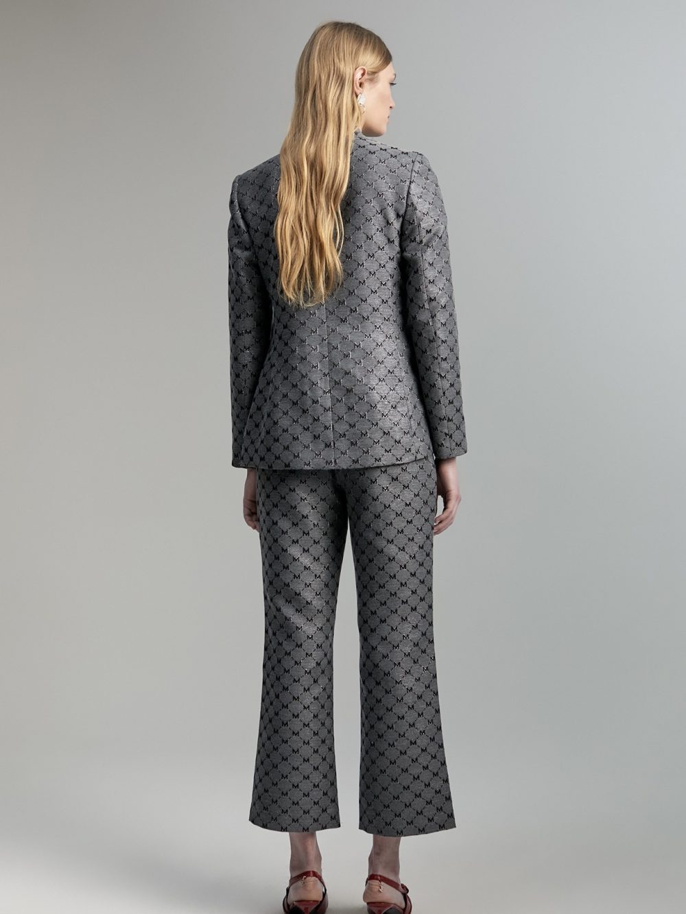 Jacquard Monogram Blazer