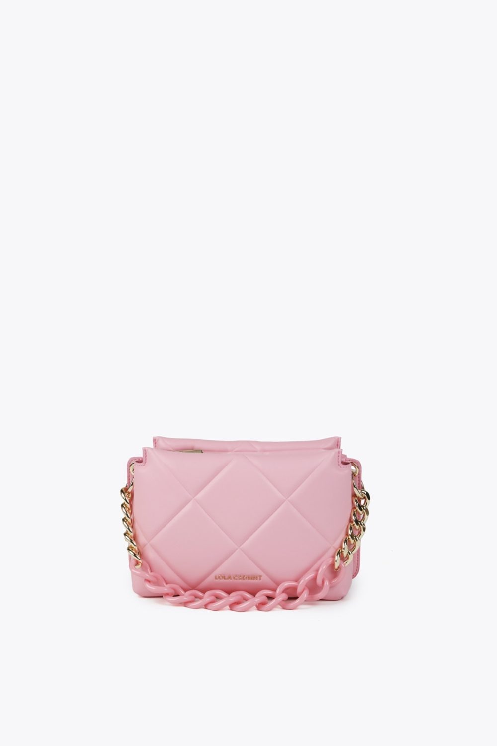 Padded Crossbody Pink Bag